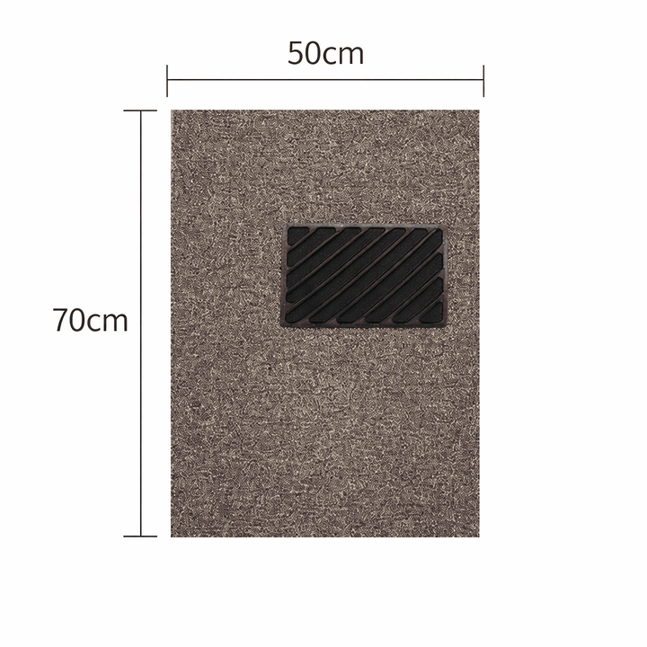 tapis voiture universel beige 50x70 cm antidérapant protection sol voiture adaptable toutes voitures