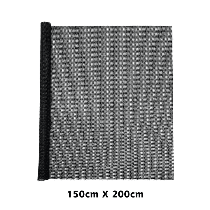 tapis voiture plastique gris antidérapant grande taille pour usage intensif